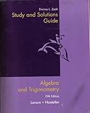 Image de Study and Solutions Guide for Algebra and Trigonometry, 5th Edition