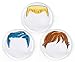 Fred DINNER DO'S Boy's Hairstyle Dinner Plates, Set of 3