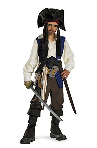 Disguise Disney Pirates of The Caribbean Captain Jack Sparrow Child Boys Costume