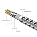 Aasama iPhone Cable, 6 Feet Nylon Braided 8 Pin Lightning to USB Sync and Charging Cord for iPhone, iPad and iPod (with Leather Straps)