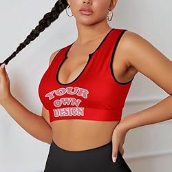 Custom Bras for Women - Personalized Crop Tops with