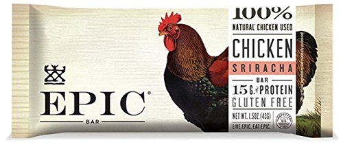 Epic - Bar - Chicken - Sriracha - Case of 12 - 1.5 oz