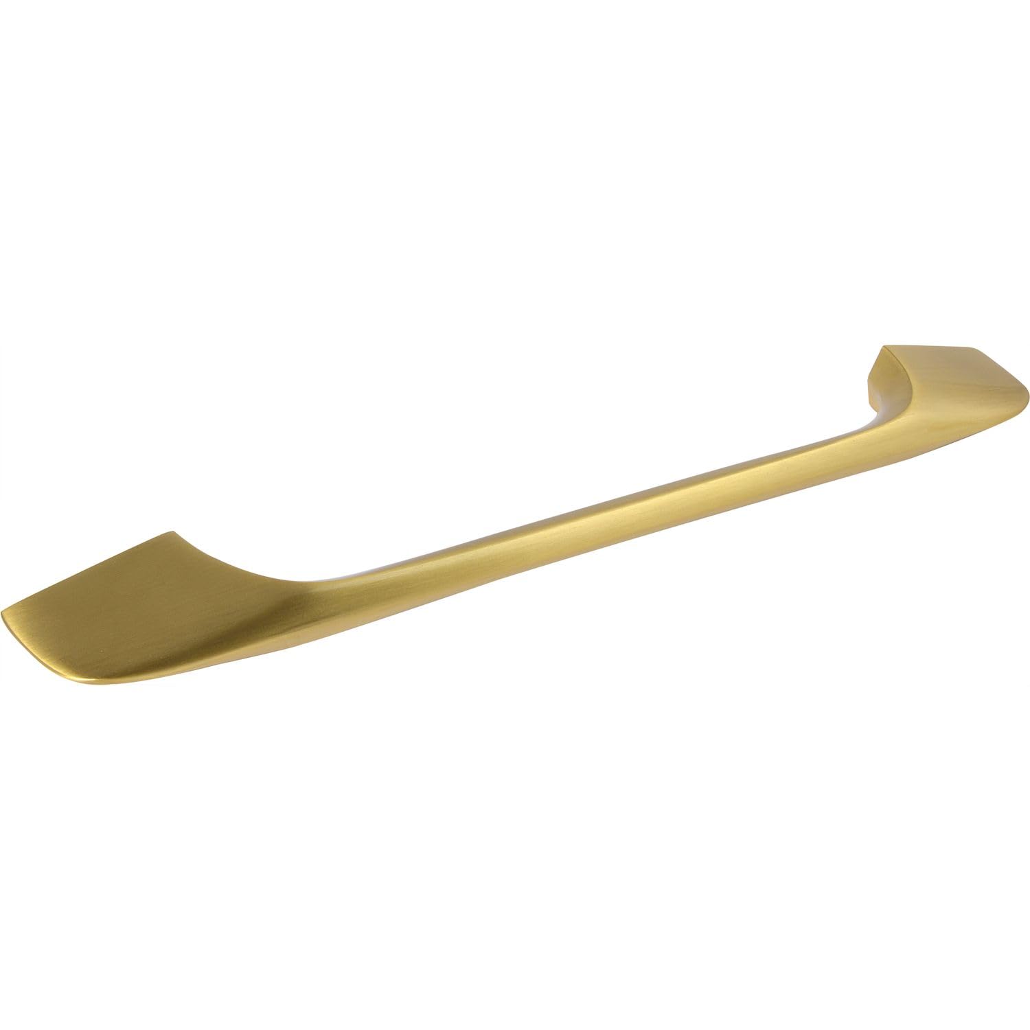 ALLES IM GRIFF Malfa LA Furniture Handle 192/224 mm Width 245.5 mm Designer Die-Cast Zinc Matt Gold
