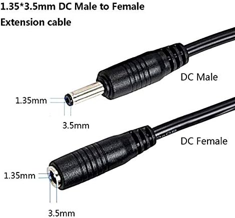 InLine® Cavo di prolunga DC, maschio/femmina 5,5x2,5mm, AWG18