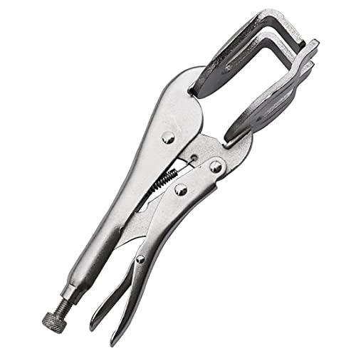 MacWork 9 in.UShaped Jaws Locking Pliers/ Welding Clamp， Adjustable