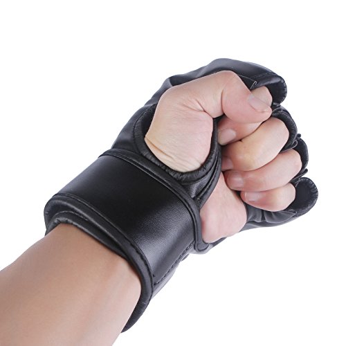 Cheerwing Boxing Gloves Fingerless MMA Gloves UFC Boxing Fight Gloves