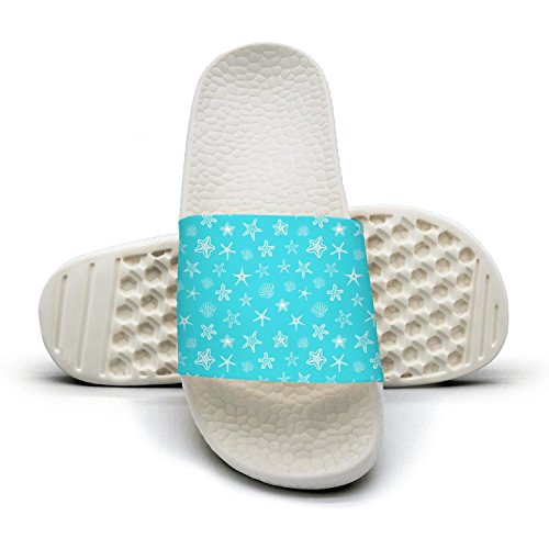 Ina Fers.Slide Sandals For Women Colorful Summer Icon & Flamingo Indoor/Bath Slipper Anti-Slip House Sandal