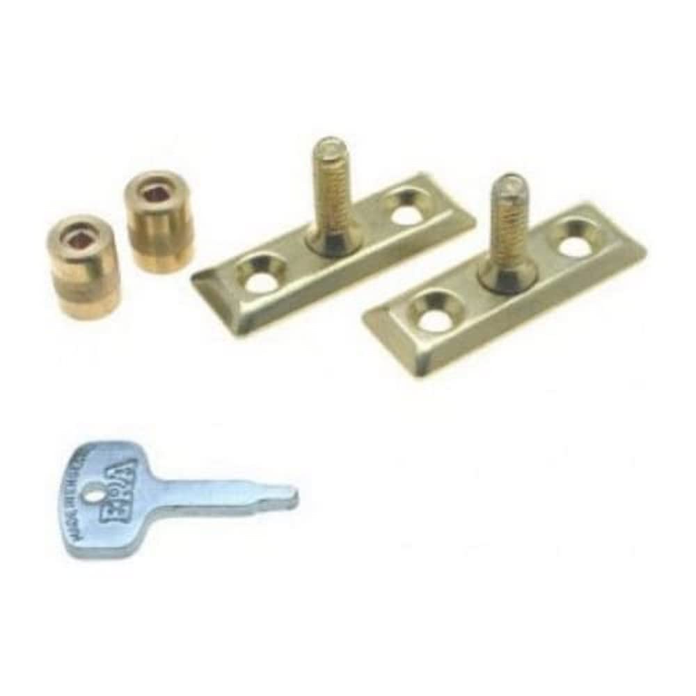 ERA Window Staylock - Brass Effect (2 Pieces)