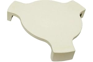 Cmanzhi 18" Plate Setter, Smoking Stone, Pizza Stone Replacement for 18" Large Big Green Egg Grill, 18" Kamado Grill, Chargriller 18" Akorn Kamado