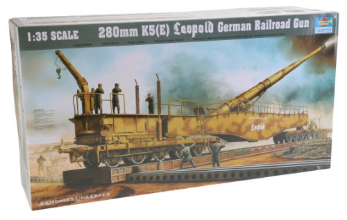 Trumpeter 1/35 German Railway Gun K5(E) Leopold