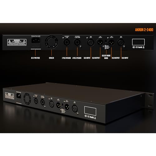 Audibax Akron 2-2400 Digital Power Amplifier