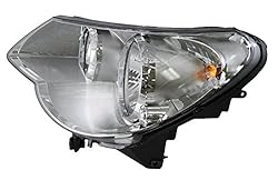 TRQ 2 Piece Headlight Assembly Set Driver