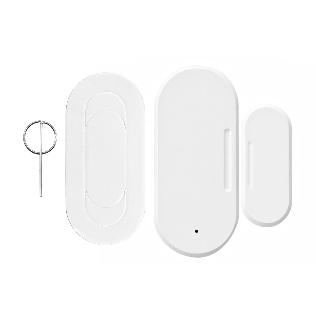 Hsthe Sea Door Alarm Sensor Smart Wifi Window Alarm Zigbee Smart Alarm System Support for Voice Assistants