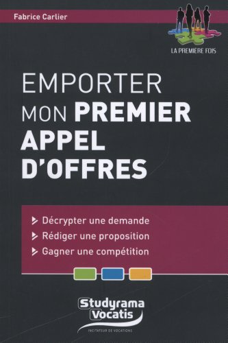 Emporter mon premier appel d'offres