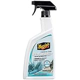 Meguiarâ€™s G180724 Carpet & Cloth Re-Fresher Odor Eliminator Spray, Fresh New Car Smell, 24 Fluid Ounces