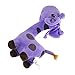SMTSMT Giraffe Dear Soft Plush Toy Animal Dolls Baby Kid Birthday Party Gift-Purple
