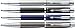 PARKER IM Chrome Trim Rollerball Pen with Fine Nib, Gift Boxed - Blue