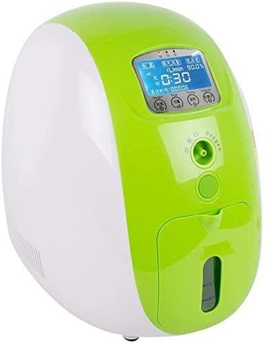 Knoijijuo Portable Oxygen Concentrator Generator Adjustable Silence 1-5 L/Min High Concentration Home-Use