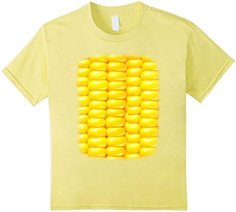 Kids Sweet Corn on the Cob T Shirt 4 Lemon