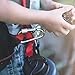 3 Inch Carabiner Clip with Screw Lock - 10 PCs Aluminum Locking Carabiner Clip, Multicolor (Red, Orange, Purple, Blue, White) D Ring for Backpack, Lightweight & Easy to Use, Cool for Camping & Hiking