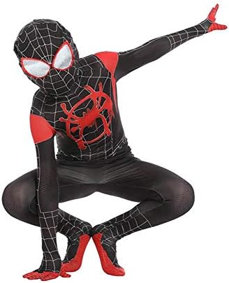 200 - Kids/Adults Spider-Man: Into The Spider-Verse Miles Morales 3D Style Costumes