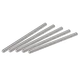 uxcell 10Pcs M3 x 50mm Fully Threaded Rod 304