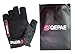 QEPAE Non-Slip Gel Pad Gloves Men's Women's Sportswear Cycling Riding Short Half Finger, Breathable, Large, Black