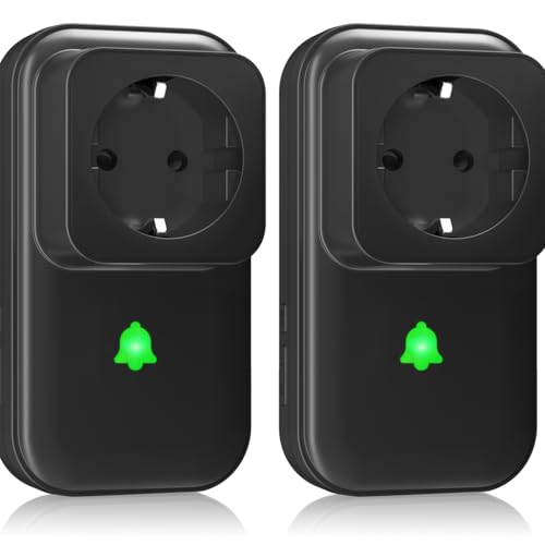 COTINSE 2 Pack Stromausfallalarm mit LED Anzeige