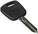 StratTec 597602 H72PT Blank Transponder Ignition Key with Ford Logo for selected Ford, Lincoln & Mercury Vehicles