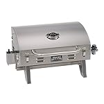 Smoke Hollow 205 Stainless Steel, Portable TableTop Propane Gas Grill. Perfect for Camping, Tailgating, Picnics or any outdoor use. 305 sq inches of Cooking Surface 11.25"x 18.5" With warming rack