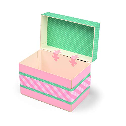Troquel Sizzix ScoreBoards XL, caja del tesoro, talla única, multicolor