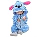 OSEPE Unisex-baby Flannel Romper Animal Onesie Pajamas Outfits Suit Stitch Size90;(13-18 months)