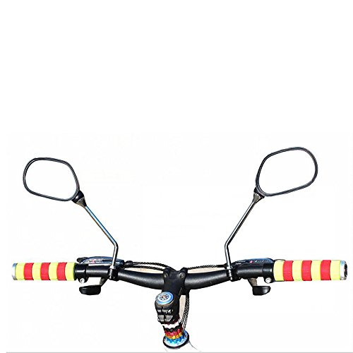 image for kimo 2 Pcs 360° Rotate Adjustable Universal Handlebar Rear View Mirro