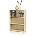 Furinno Pasir 3-Tier Open Shelf Bookcase, Steam Beech