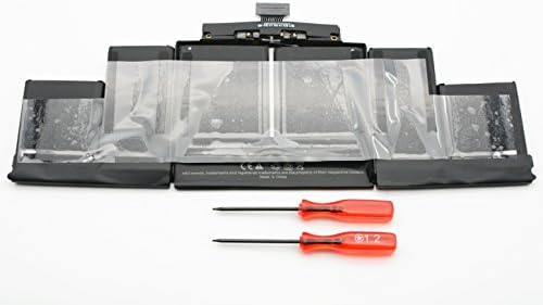 Tigervivi New 11.26V 95Wh Li-Polymer Laptop Battery for Apple A1398 Me293 Me294 A1494 Battery Macbook Pro Retina Me293 (Late 2013)