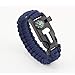 Savage Survival Supply 3 Pack Paracord Bracelet - Multi Purpose/5+ Functions Military-Grade Paracord Bracelet w/Compass, Magnesium Flint Fire Starter, Emergency Knife, Distress Whistle.