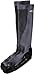 2XU Men's Performance Compression Run Sock, Titanium/Black, X-Large