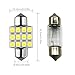 DE3175 31mm LED Interior Dome Light Map Bulb Door Courtesy For Car - 1.25'' DE3021 DE3022 Festoon bulbs(6pcs/pack)