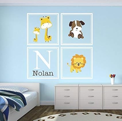 personalized wall decor for nursery