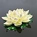 Emmix Artificial Water Lilies Foam Floating Lotus Flower for Pool Decoration and Pond Decoration 7