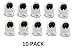 10 Pack - UL Listed LH0842 BJB 26.620.2006.50 Tall UNSHUNTED T5 Miniature Bipin Rotary Locking LAMP Holder