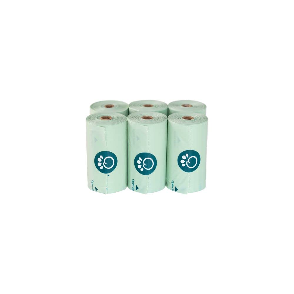 epaw 50% Stronger Dog Poop Bags | Compostable & Biodegradable Dog Poo Bags | Thick Doggy Poo Bags| 90 Doggie Bags