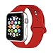IYOU Sport Band Compatible with Watch Band 38MM 42MM, Soft Silicone Replacement Sport Strap Compatible with 2018 Watch Series 4/3/2/1