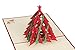 CAMTOP 3D Christmas Cards Pop Up Greeting Holiday Cards Gifts for Xmas/New Year