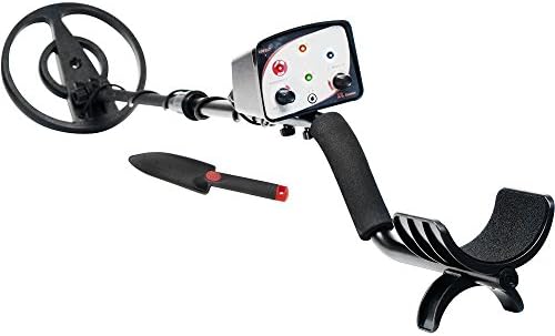 Ricomax 4-Color LED Deep Treasure Hunter Discriminating Metal Detector Waterproof Coil with Bonus Shovel
