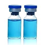 10ml Glass Bottle with lid. Transparent Vial