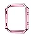 Shareconn Replacement Accessory Steel Frame for Fitbit Blaze Smart Watch Rose Pink