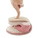UltraIdeas Women's Comfort French Terry Plush Lining Memory Foam Spa Thong Flip Flops House Indoor Slippers (L /9-10 B(M) US, 2 Pairs - Beige & Pink)