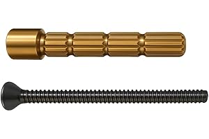 ALITZ Brass Stem Extension Kit Compatible with Pfister COMPRESSION Faucet Stems 910-032 & 910-033, 2.5-Inch 12-Point Broach, Includes 10-24 Screw for Shower Valve Installation