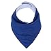 Baby Drool Bibs Bandana Teething Organic Cotton boys girls Adjustable Snap triangle Bib set (Striped&Solid color 8pcs)